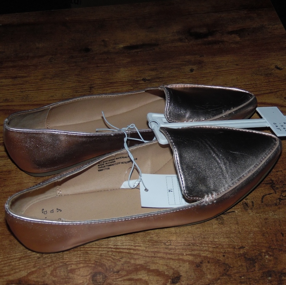 Womens Micah Pointed Toe Loafers